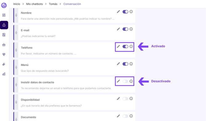 activado desactivado toggle_Mesa de trabajo 1
